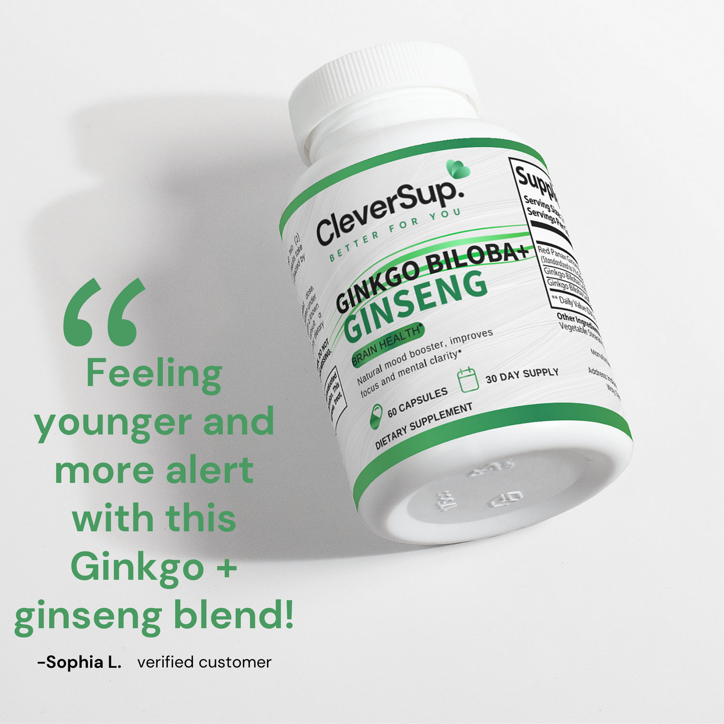 Ginkgo Biloba + Ginseng